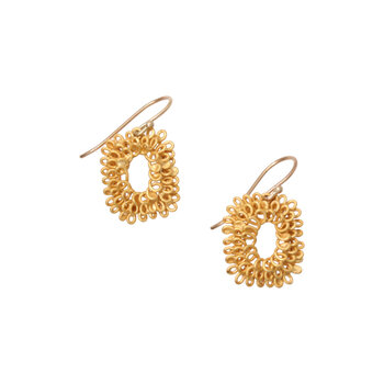 Sayumi Yokouchi Coil Earrings - Medium Oval 2