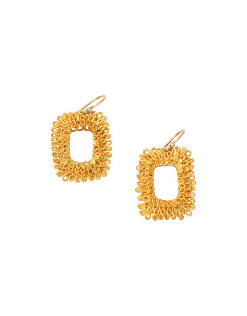 Sayumi Yokouchi Coil Earrings - Medium Rectangle