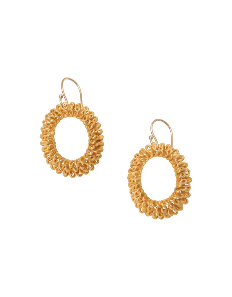 Sayumi Yokouchi Coil Earrings - Large Oval