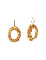 Sayumi Yokouchi Coil Earrings - Large Oval