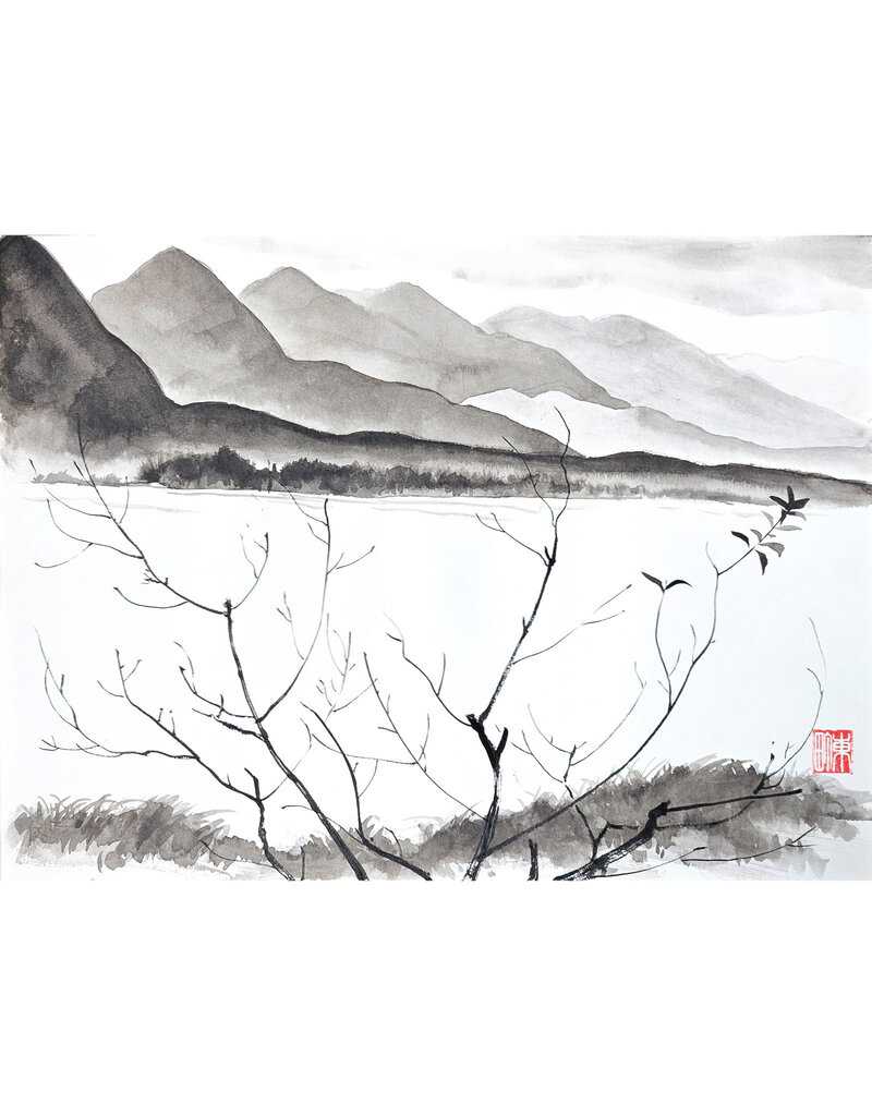 Kenneth Higashimachi Small Ink Painting #10