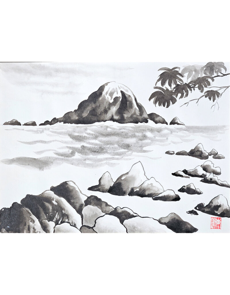 Kenneth Higashimachi Small Ink Painting #14