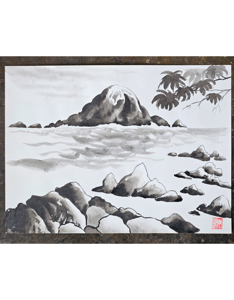 Kenneth Higashimachi Small Ink Painting #14