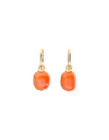 Tracy Conkle Persimmon Coral Earrings  in 18k and 14k