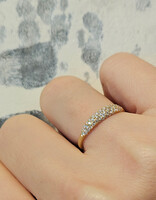 Tas d'or trempe ring