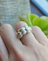 Epaisse Cluster Ring in Silver