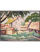 Kenneth Higashimachi Medium Watercolor Painting #107