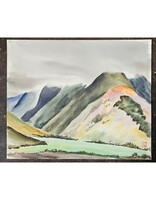 Kenneth Higashimachi Large Watercolor Painting #62
