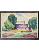 Kenneth Higashimachi Medium Watercolor Painting #110