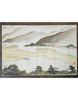 Kenneth Higashimachi Medium Watercolor Painting #111