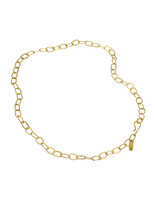 Big Sur Goldsmiths Oval Links Chain in 18k Yellow Gold - 19"