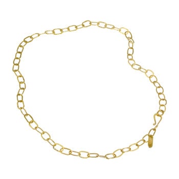 Big Sur Goldsmiths Oval Links Chain in 18k Yellow Gold - 19"