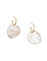 Tracy Conkle Pearl Petal Earrings in 14k