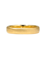 Delicate 5mm Modeled Band in 14k Royal Gold