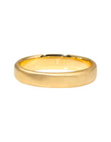 Delicate 5mm Modeled Band in 14k Royal Gold