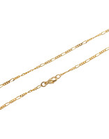 1.9mm Figaro Chain in 14k Gold