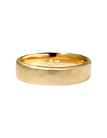 Delicate 6mm Modeled Band in 14k Royal Gold