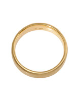 Delicate 6mm Modeled Band in 14k Royal Gold