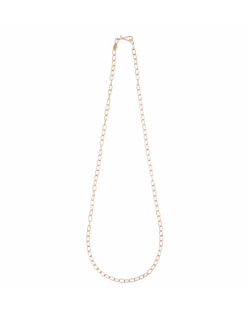 Tura Sugden Petite Chain Necklace in 18k Rose Gold