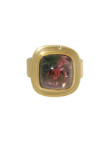 Big Sur Goldsmiths Unreal Tourmaline Planetary Trio Ring