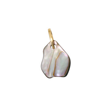Tracy Conkle California Mother of Pearl Charm in 14k