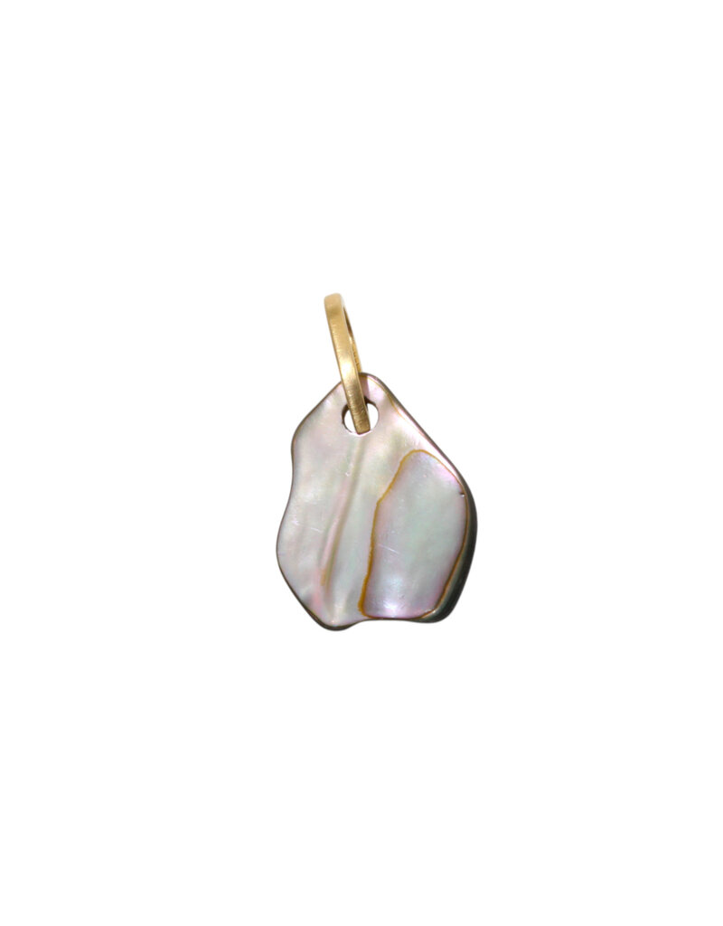 Tracy Conkle California Mother of Pearl Charm in 14k