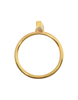 Sam Woehrmann Diamond Tapered Baguette Ring in 18k & 22k Gold