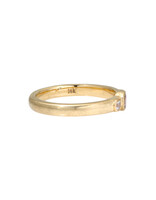 Stars Aligned Band with Spinel in 14k Gold