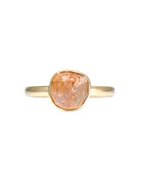 Honey Drop Ring with Topaz in 14k Gold