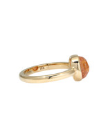 Honey Drop Ring with Topaz in 14k Gold