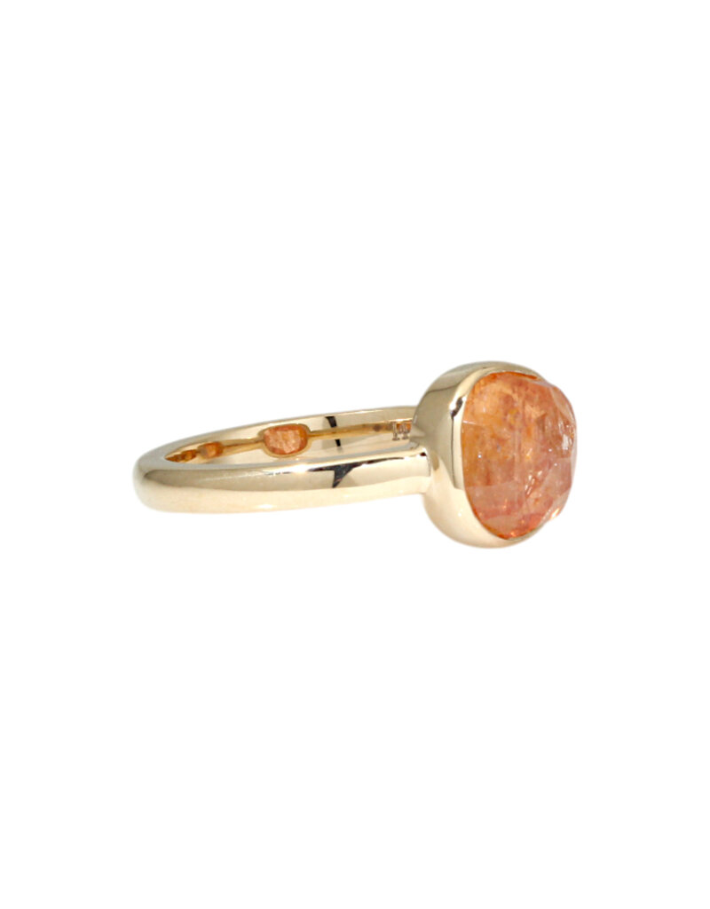 Honey Drop Ring with Topaz in 14k Gold