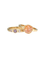 Honey Drop Ring with Topaz in 14k Gold