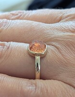 Honey Drop Ring with Topaz in 14k Gold