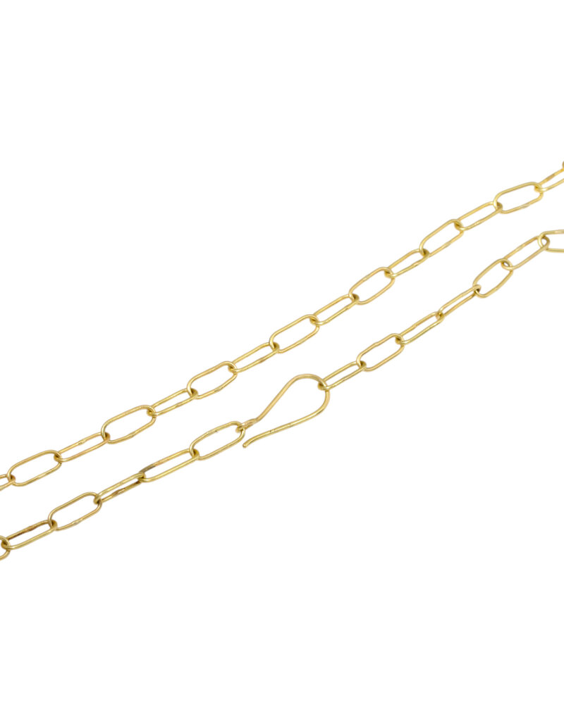 Laura Lienhard Handmade Chain in 18k Yellow Gold