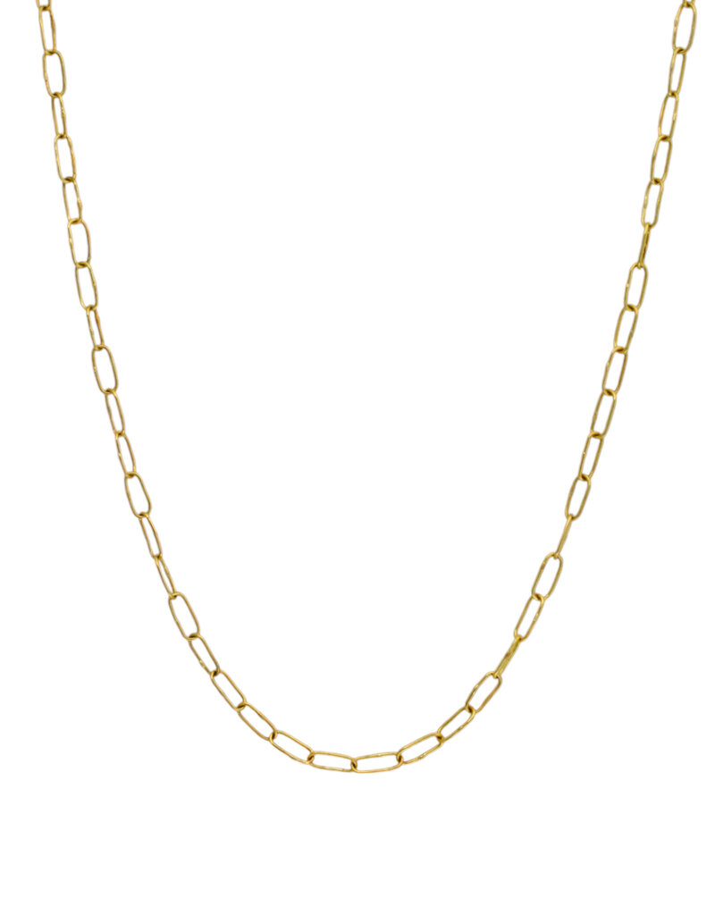 Laura Lienhard Handmade Chain in 18k Yellow Gold