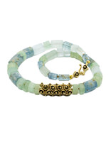 Beryl Necklace with Bronze