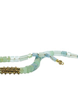 Beryl Necklace with Bronze