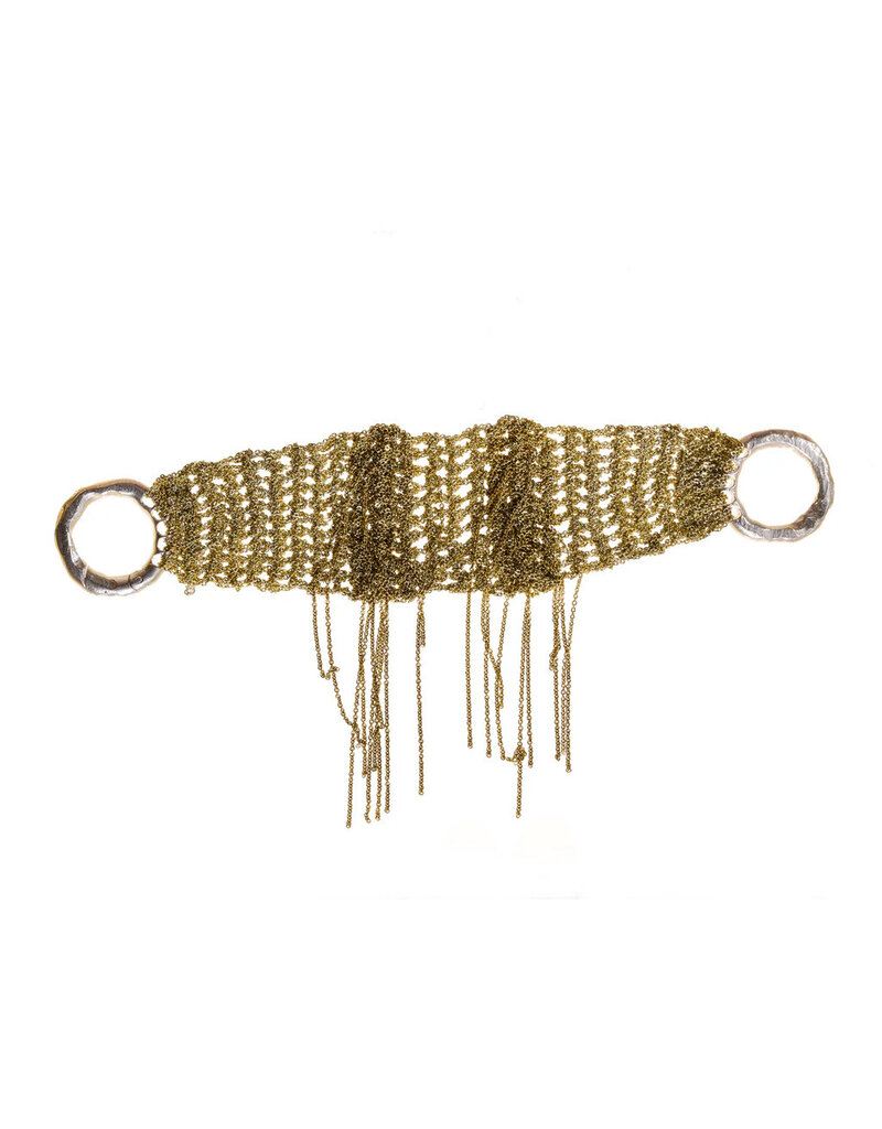 Waterfall Bracelet in Haze with Silver Clasp