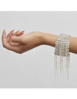 Waterfall Bracelet in Haze with Silver Clasp