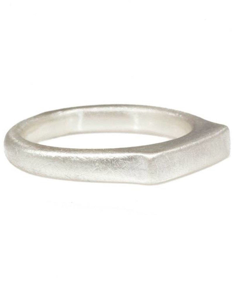 3.75mm Thin Channel Ring in Silver