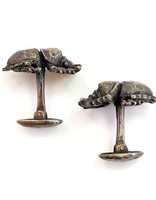 Scarab Beetle Cuff Links in Bronze