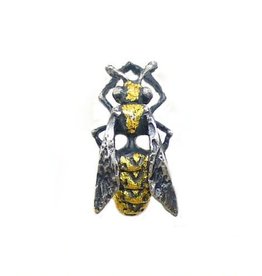 Yellow Jacket Wasp Lapel Pin