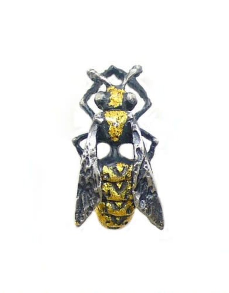 Yellow Jacket Wasp Lapel Pin