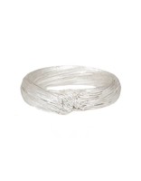 Medium Knot Ring in Fine Silver