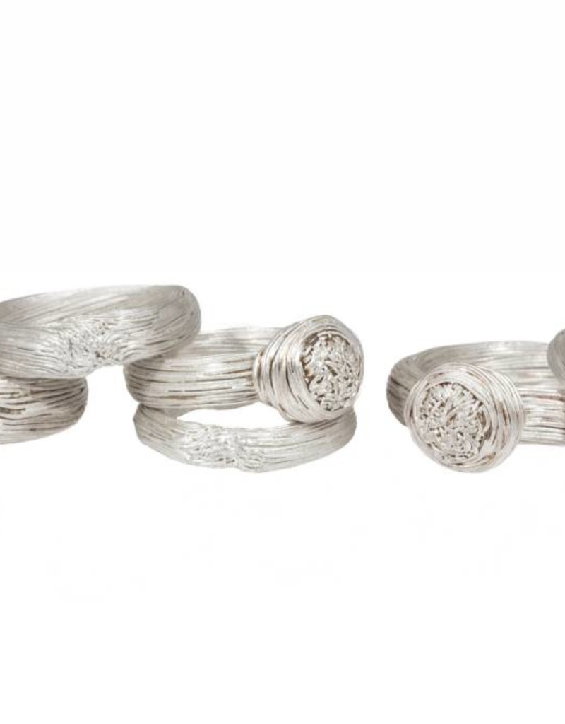 Medium Knot Ring in Fine Silver