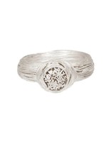 Top Knot Ring in Fine Silver