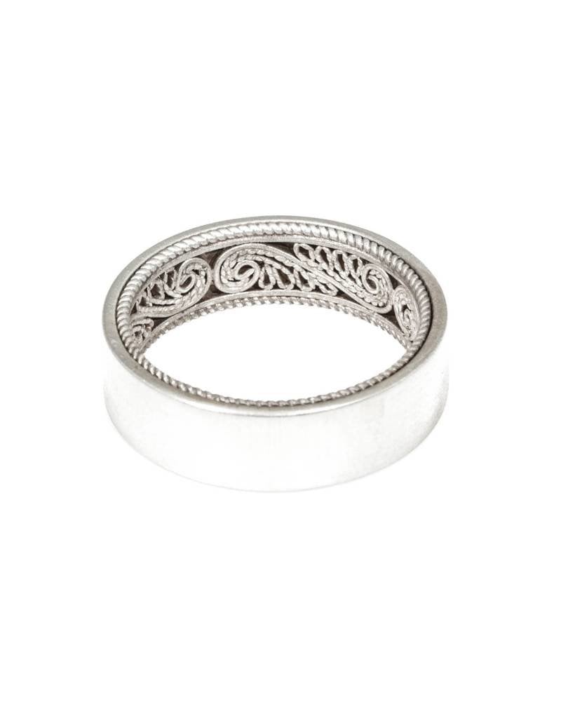 Silver Filigree Ring