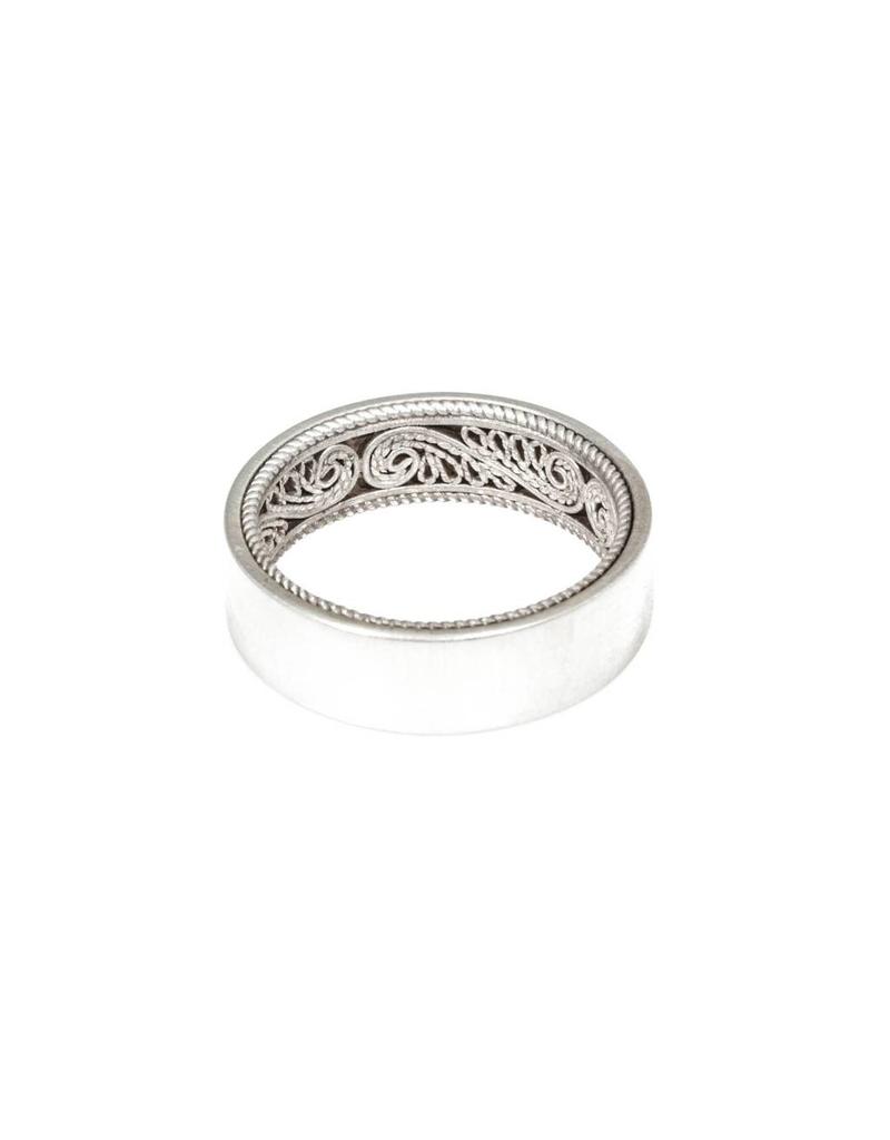 Silver Filigree Ring