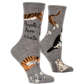 People I Love: Cats Socks Women