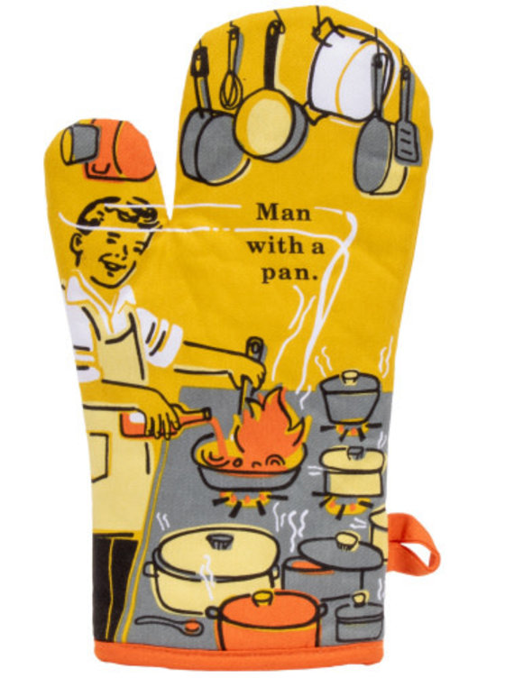 Funny Oven Mitt, Potholder, and Tea Towel Set - Seymour Butz